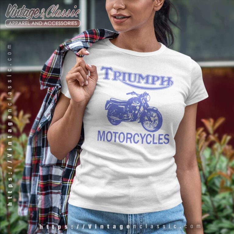 Triumph Motorcycles Bob Dylan Highway Women TShirt Triumph Motorcycles Bob Dylan Highway Women TShirt