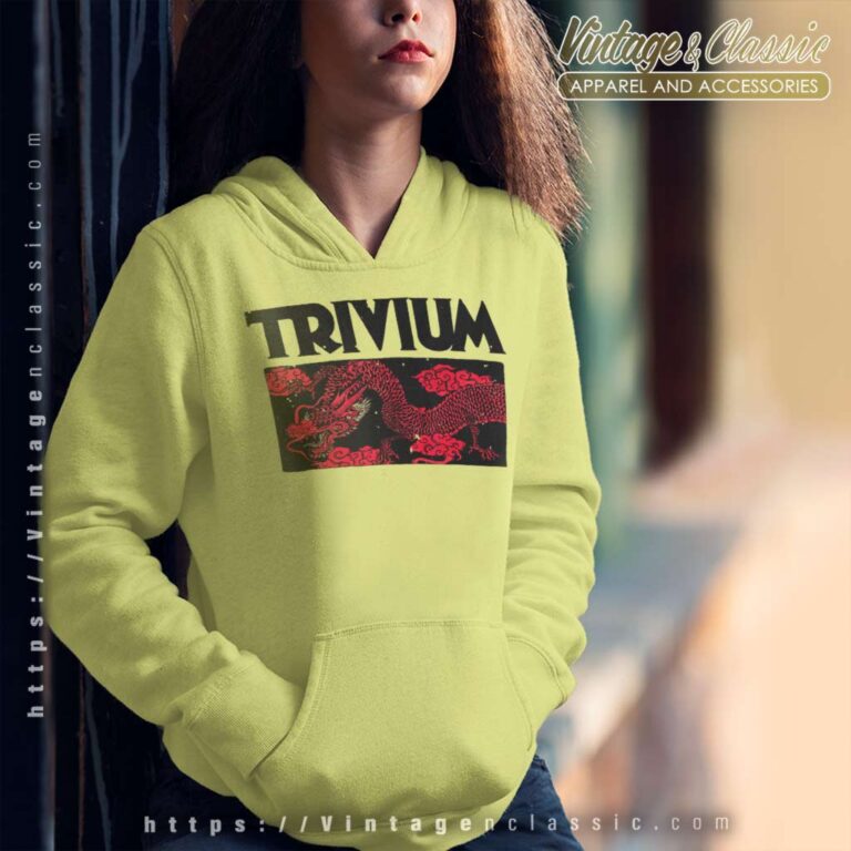Trivium Double Dragon Hoodie Trivium Double Dragon Hoodie
