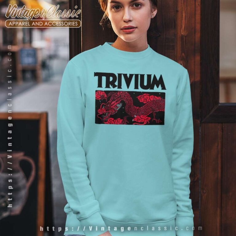 Trivium Double Dragon Sweatshirt Trivium Double Dragon Sweatshirt