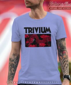 Trivium Double Dragon T Shirt