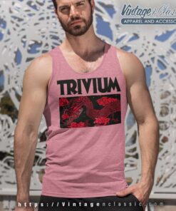 Trivium Double Dragon Tank Top Racerback