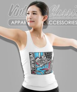 Trivium Dragon Tank Top Racerback