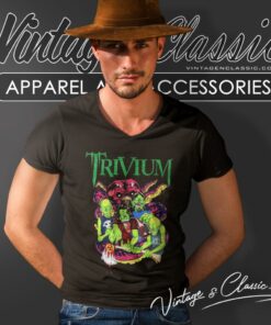 Trivium Goblins V Neck TShirt
