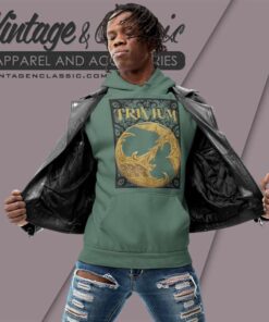 Trivium Gold Dragon Hoodie