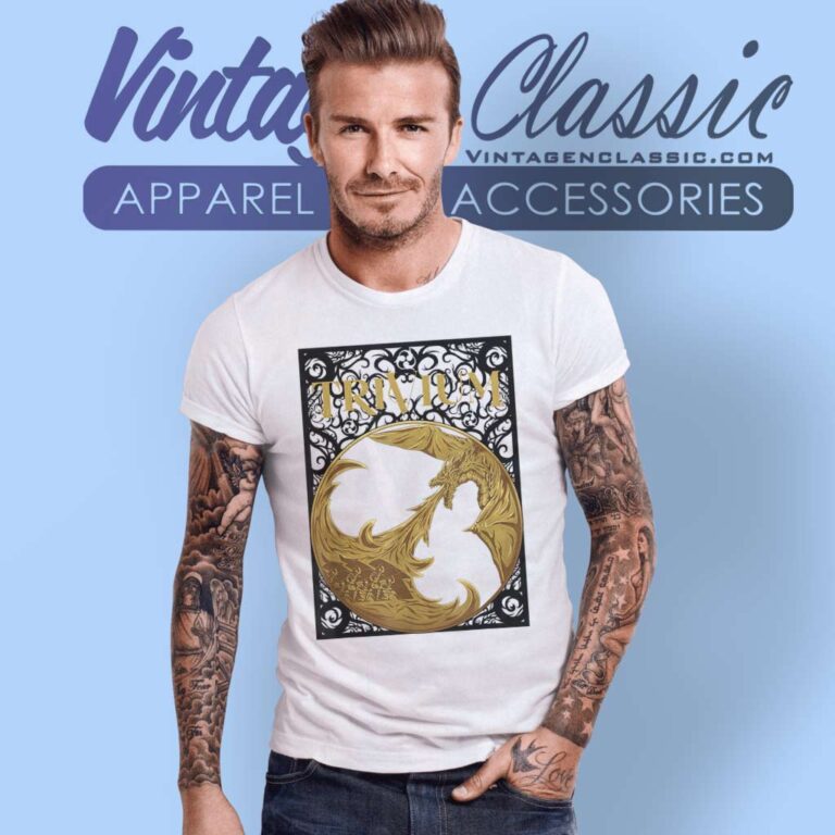 Trivium Gold Dragon T Shirt Trivium Gold Dragon T Shirt