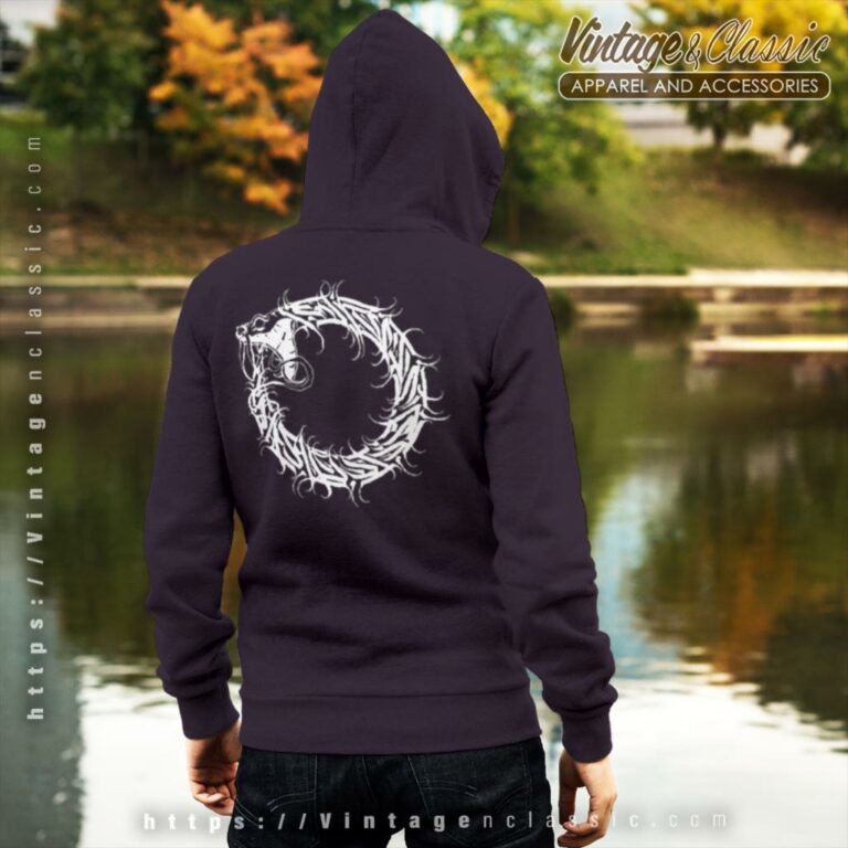 Trivium Infinity Snake Backside Hoodie Trivium Infinity Snake Backside Hoodie