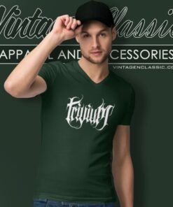 Trivium Infinity Snake V Neck TShirt