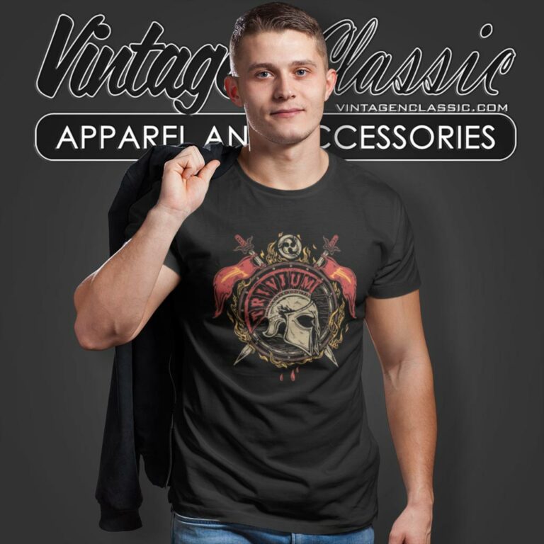 Trivium Knight Helmet T Shirt Trivium Knight Helmet T Shirt