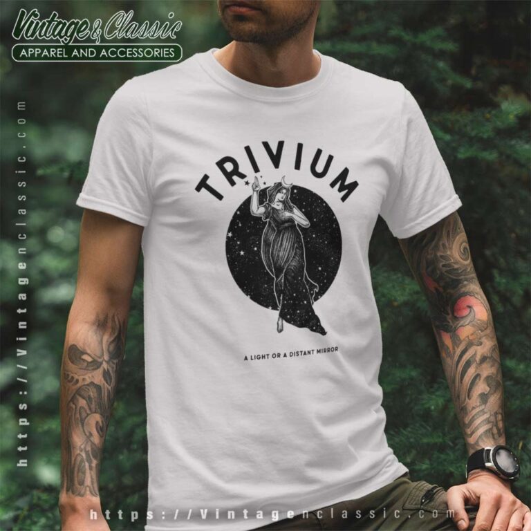 Trivium Moon Goddess T Shirt Trivium Moon Goddess T Shirt