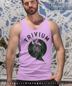 Trivium Moon Goddess Tank Top Racerback