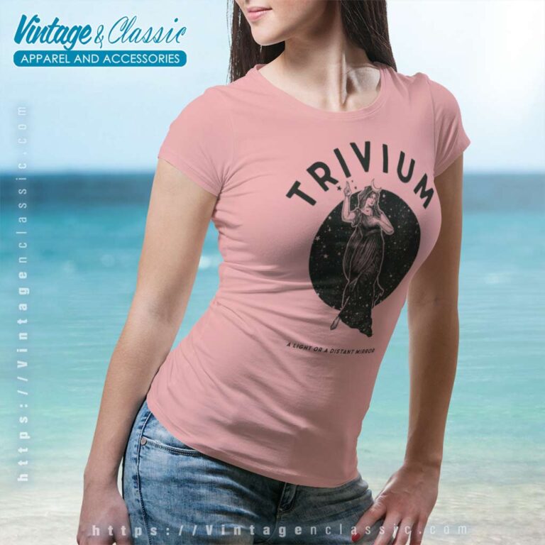 Trivium Moon Goddess Women TShirt Trivium Moon Goddess Women TShirt