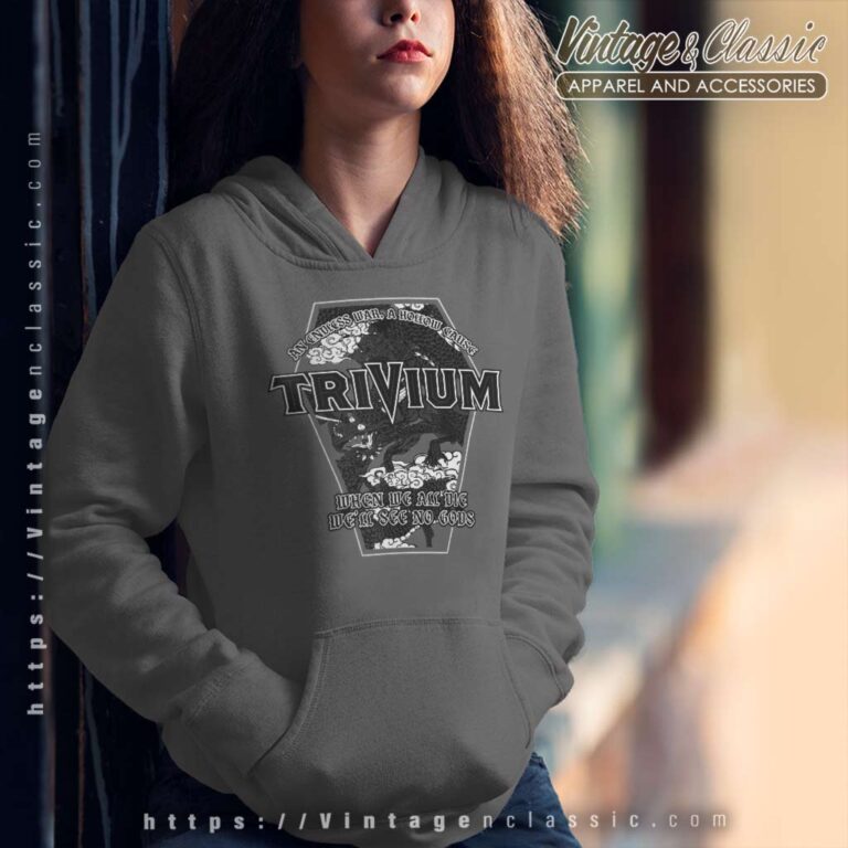 Trivium No Gods Black Hoodie Trivium No Gods Black Hoodie