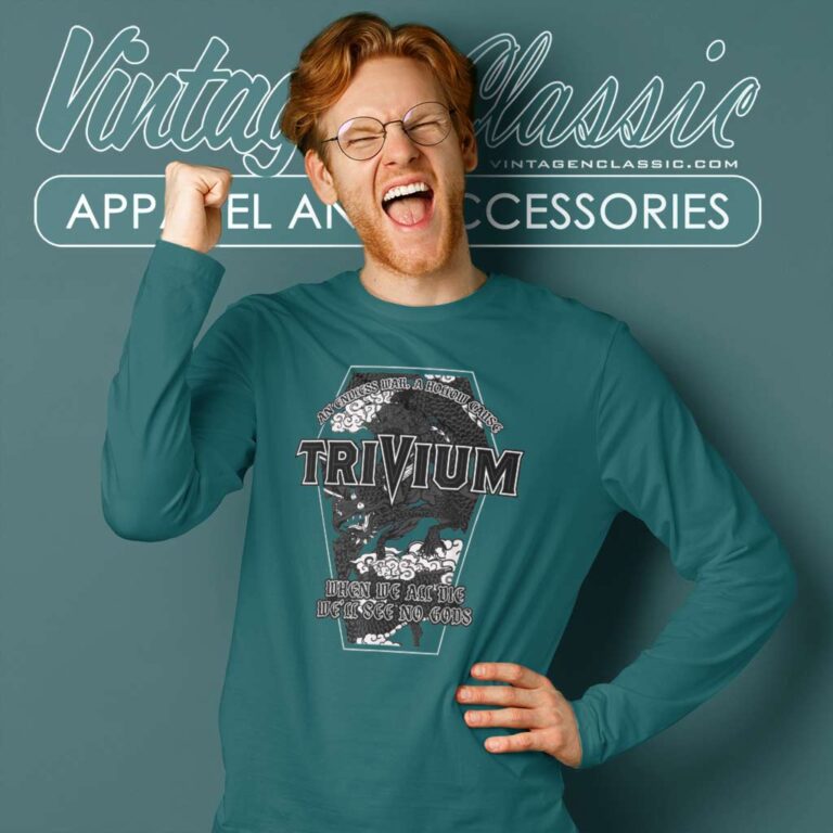 Trivium No Gods Black Long Sleeve Tee Trivium No Gods Black Long Sleeve Tee