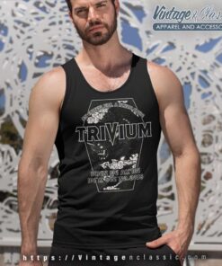 Trivium No Gods Black Tank Top Racerback
