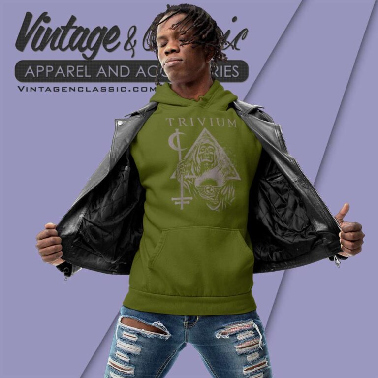 Trivium Reaper Triangle Hoodie Trivium Reaper Triangle Hoodie