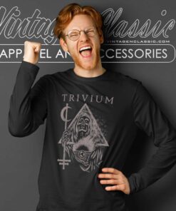 Trivium Reaper Triangle Shirt 4 Trivium Reaper Triangle Long Sleeve Tee