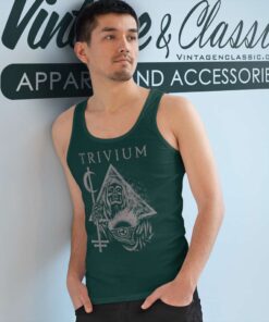 Trivium Reaper Triangle Shirt 6 Trivium Reaper Triangle Tank Top Racerback