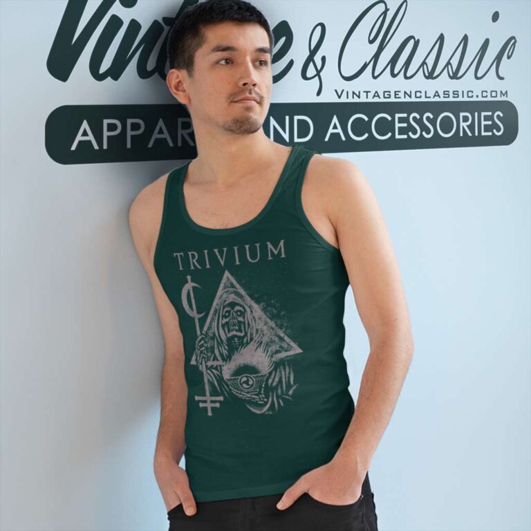 Trivium Reaper Triangle Tank Top Racerback Trivium Reaper Triangle Tank Top Racerback