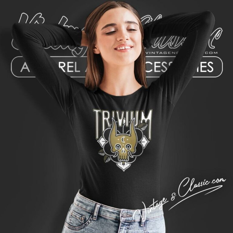 Trivium Rustic Oni Long Sleeve Tee Trivium Rustic Oni Long Sleeve Tee