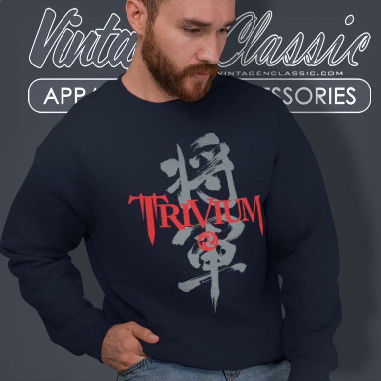 Trivium Shirt Shogun Kanji Remix Sweatshirt Trivium Shirt Shogun Kanji Remix Sweatshirt