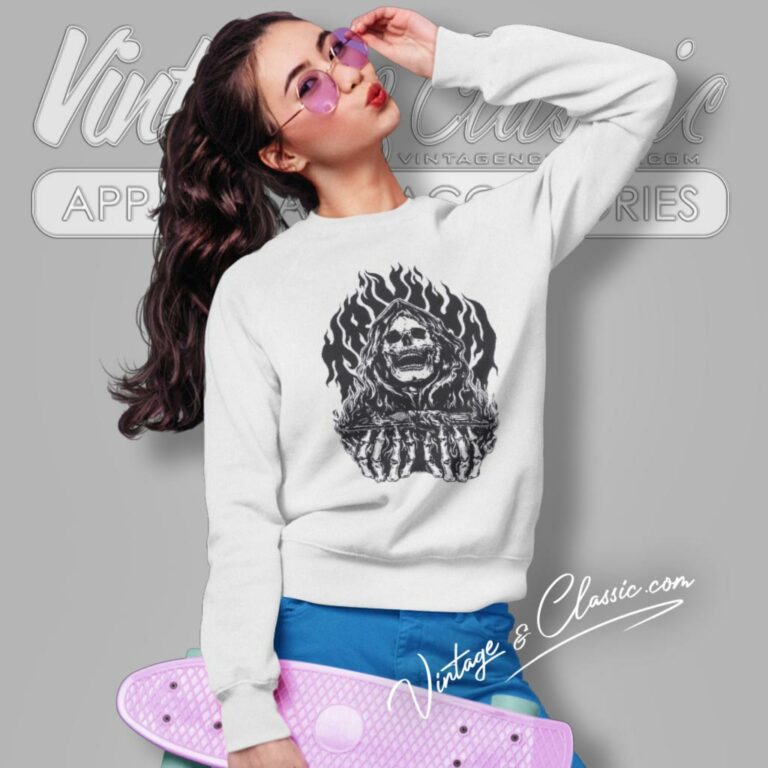 Trivium Shirt Witch Hunt Flames Sweatshirt Trivium Shirt Witch Hunt Flames Sweatshirt