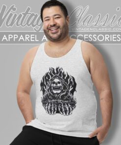 Trivium Shirt Witch Hunt Flames Tank Top Racerback