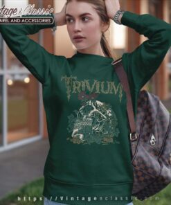 Trivium Skelly Flower Sweatshirt