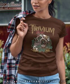 Trivium Skelly Flower Women TShirt