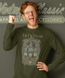 Trivium Skelly Frame Long Sleeve Tee