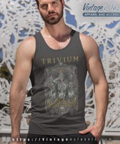Trivium Skelly Frame Tank Top Racerback