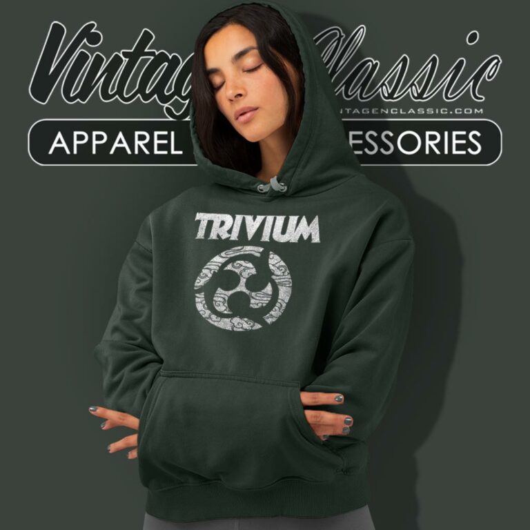 Trivium Swirl Logo Hoodie Trivium Swirl Logo Hoodie