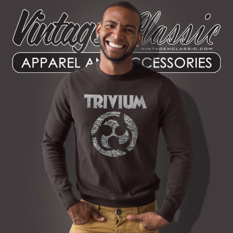 Trivium Swirl Logo Sweatshirt Trivium Swirl Logo Sweatshirt