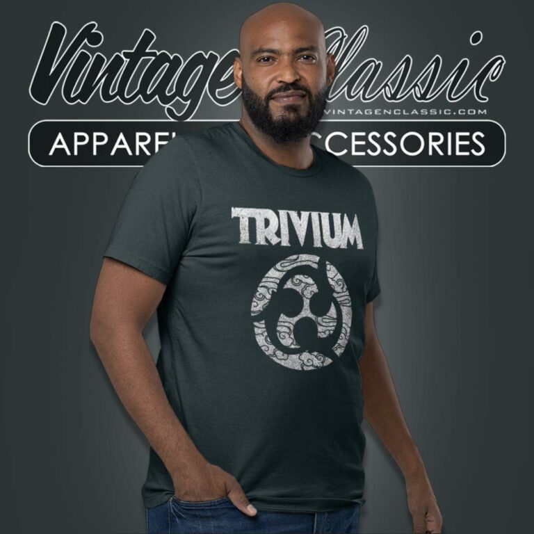 Trivium Swirl Logo T Shirt Trivium Swirl Logo T Shirt