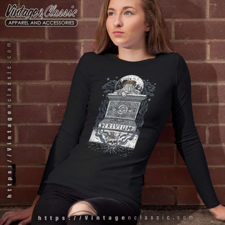 Trivium Tomb Rise Long Sleeve Tee Trivium Tomb Rise Long Sleeve Tee