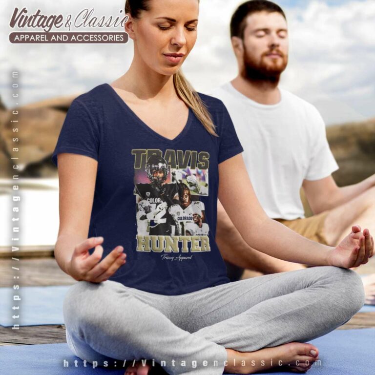 Trizzy Apparel Travis Hunter Buffaloes V Neck TShirt Trizzy Apparel Travis Hunter Buffaloes V Neck TShirt