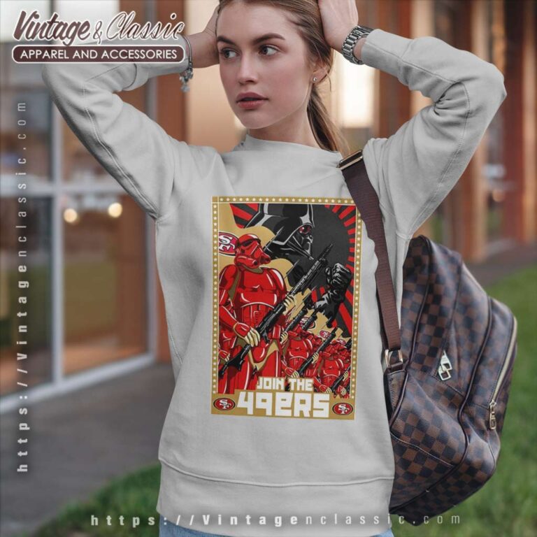 Trooper Army Star Wars Join The 49ers Sweatshirt Trooper Army Star Wars Join The 49ers Sweatshirt