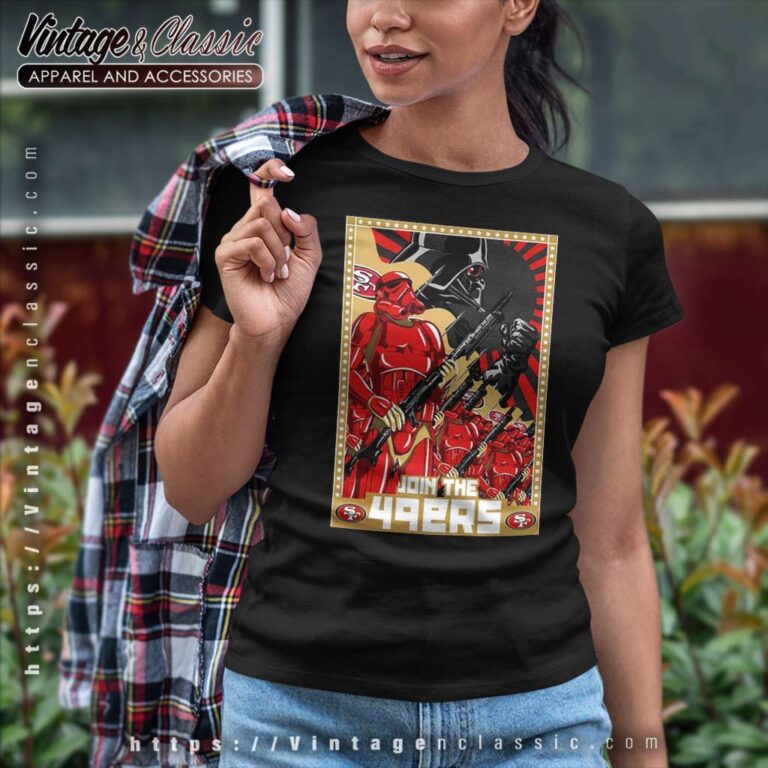 Trooper Army Star Wars Join The 49ers Women TShirt Trooper Army Star Wars Join The 49ers Women TShirt