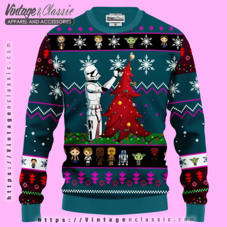 Trooper Tree Star Wars Ugly Christmas Sweater Ugly Christmas Sweater Trooper Tree Star Wars Ugly Christmas Sweater Ugly Christmas Sweater
