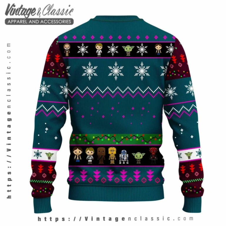 Trooper Tree Star Wars Ugly Christmas Sweater back Ugly Sweater Trooper Tree Star Wars Ugly Christmas Sweater back Ugly Sweater
