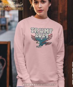 Trump 2024 MAGA Distressed Sweetshirt