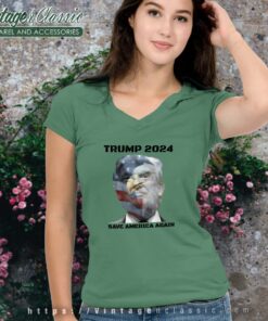 Trump 2024 Save America Again Shirt 7 Trump 2024 Save America Again Vneck