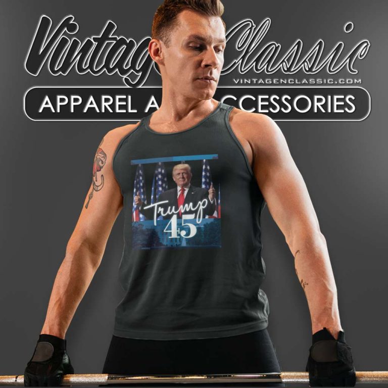 Trump 45 Americas Greatest President 2024 Tank Top Racerback Trump 45 Americas Greatest President 2024 Tank Top Racerback