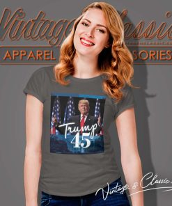 Trump 45 Americas Greatest President 2024 Women TShirt