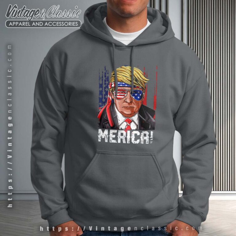 Trump 4th of July Merica Shirt USA American Flag Hoodie Trump 4th of July Merica Shirt USA American Flag Hoodie