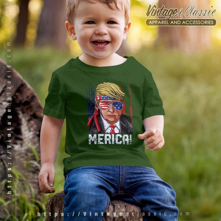 Trump 4th of July Merica Shirt USA American Flag Tshirt Kid Trump 4th of July Merica Shirt USA American Flag Tshirt Kid