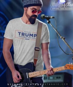 Trump Campaign 2024 Maga Slogan T Shirt