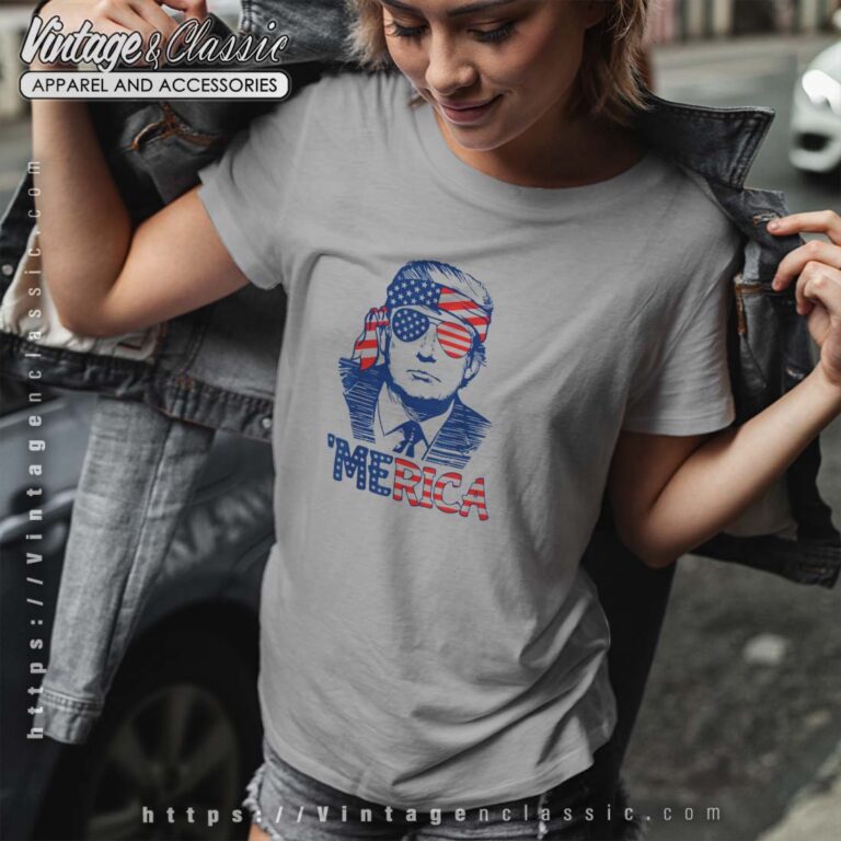 Trump Funny 4th of July Shirt Merica Tshirt Women Trump Funny 4th of July Shirt Merica Tshirt Women