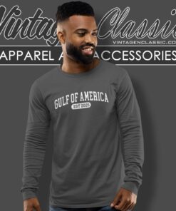 Trump Gulf Of America Est 2025 Shirt Long Sleeve Tee