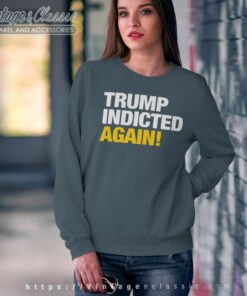 Trump Indicted Again Sweatshirt