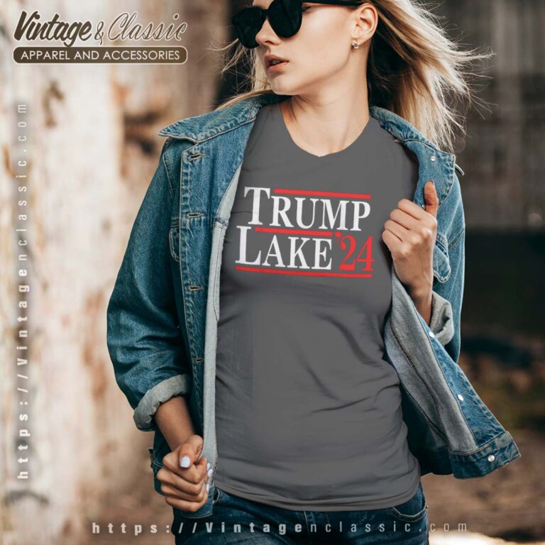 Trump Lake 2024 Limited Edition Vneck Trump Lake 2024 Limited Edition Vneck